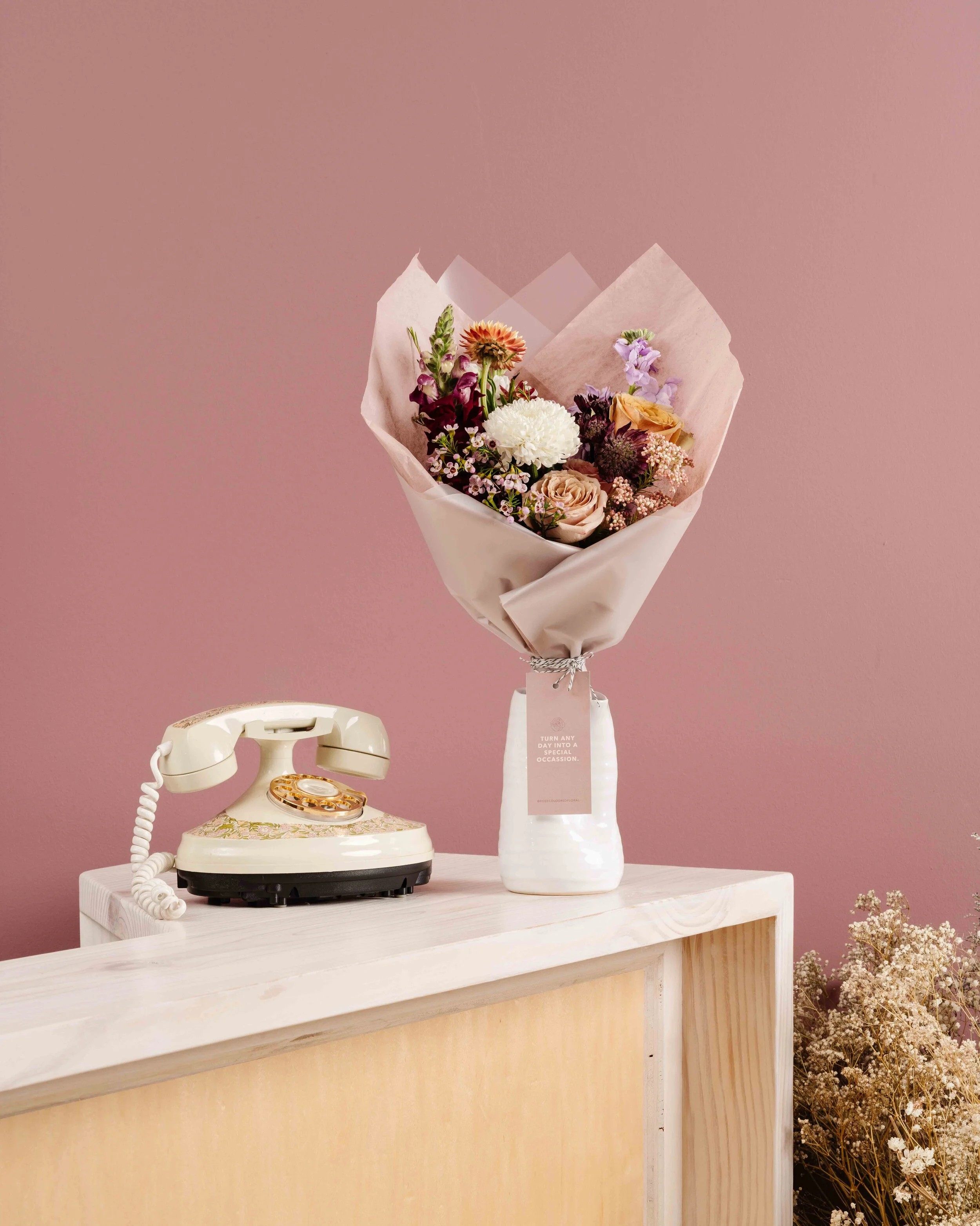 Rose Coloured Market Bouquet — Rose Coloured | Flower Shop + Event
